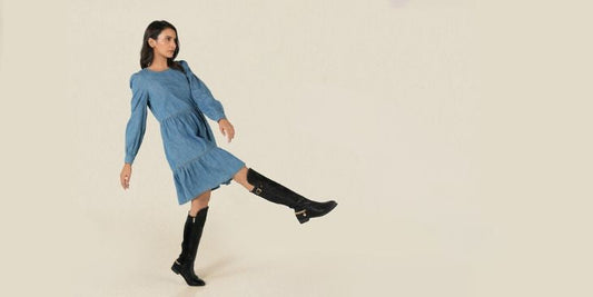 Denim dress for women by rockstar jeans