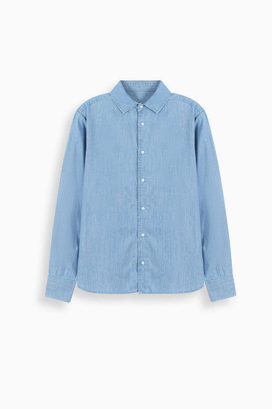 Classic Button Down Shirt Light Blue