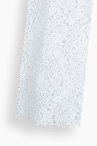 Wide Leg Lace Jeans