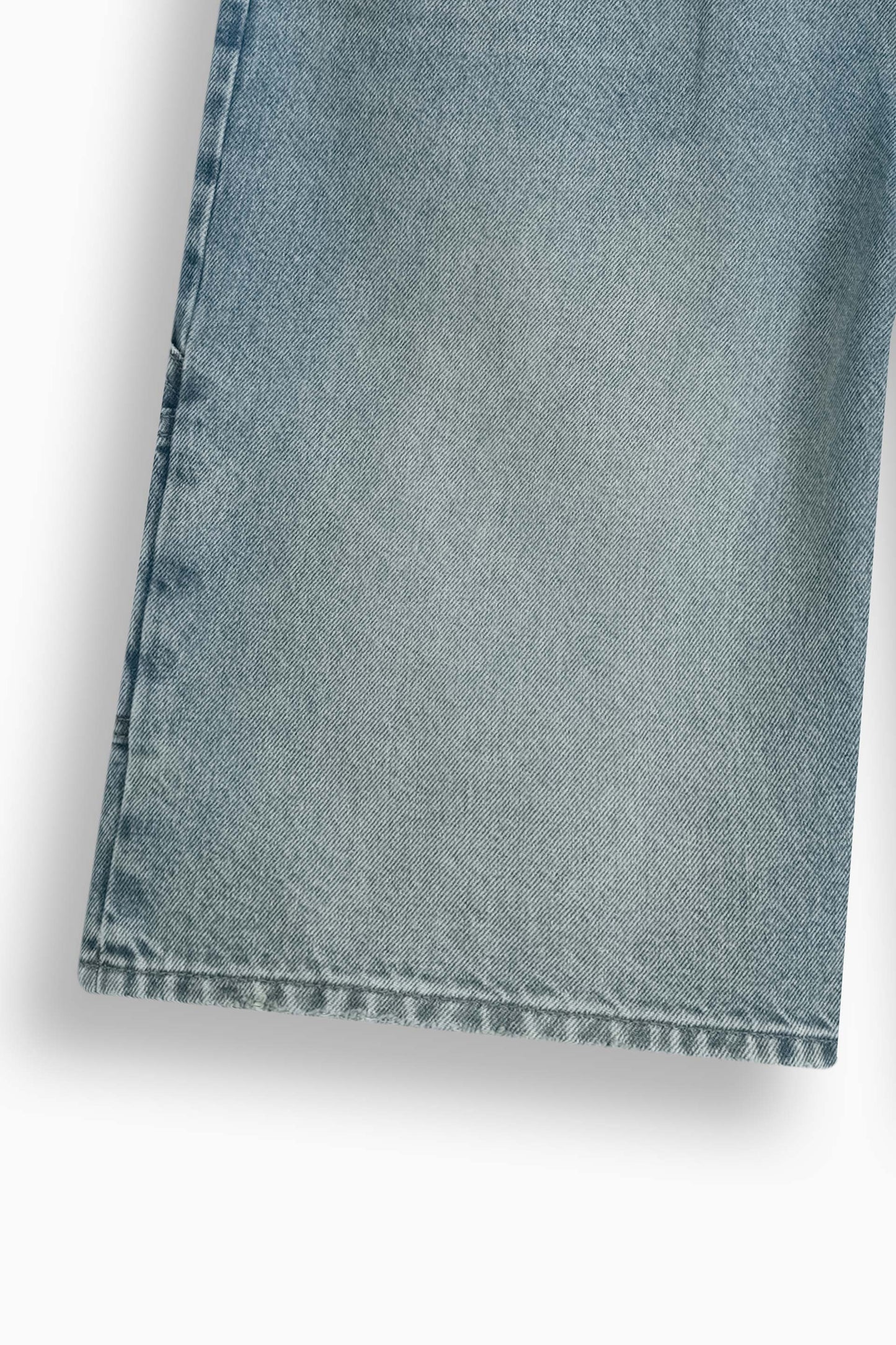 Baggy Denim Carpenter Shorts Tinted