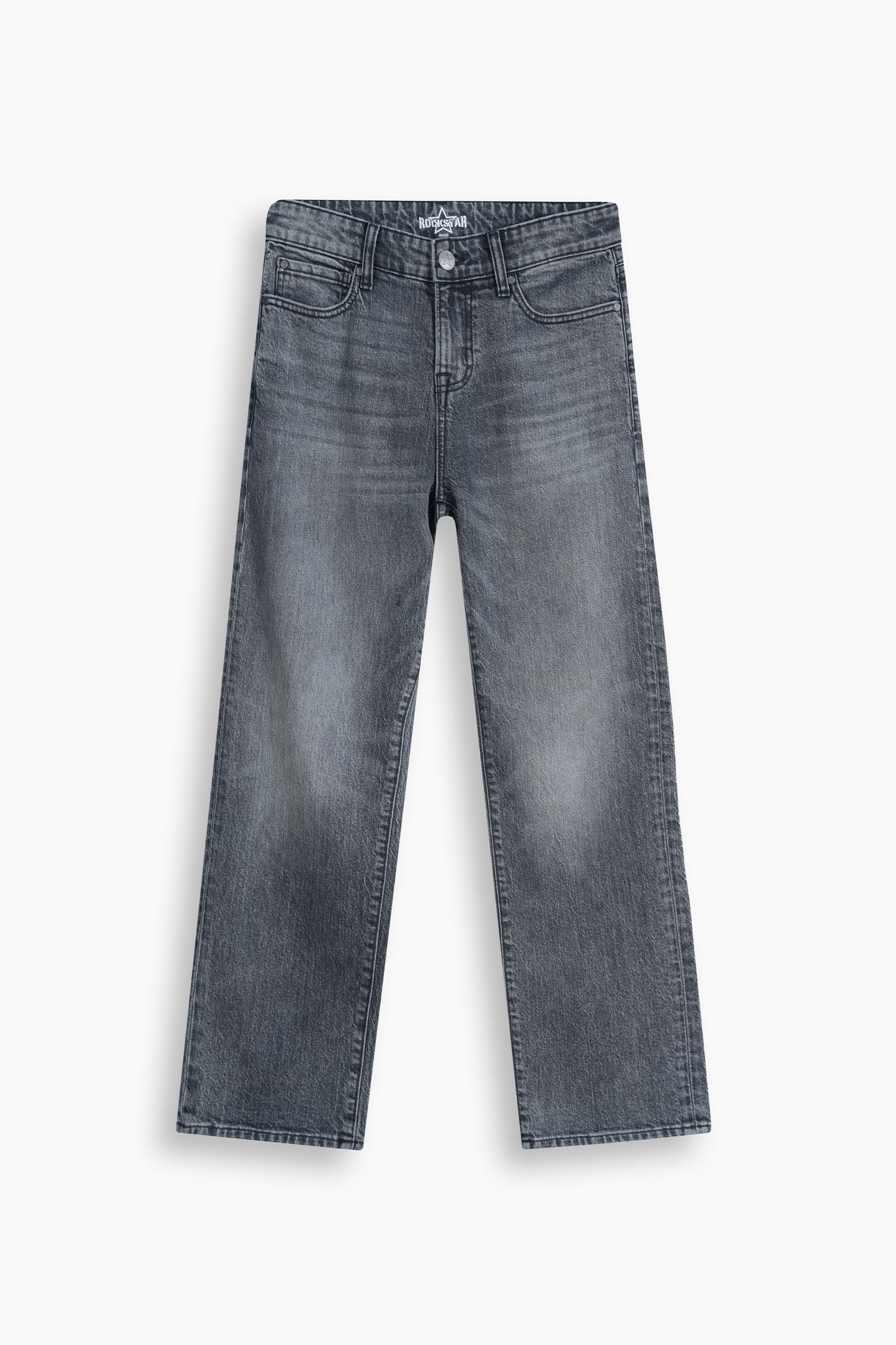Loose Straight Fit Jeans Charcoal