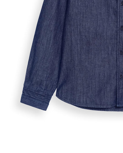 Classic Button Down Shirt Dark Blue