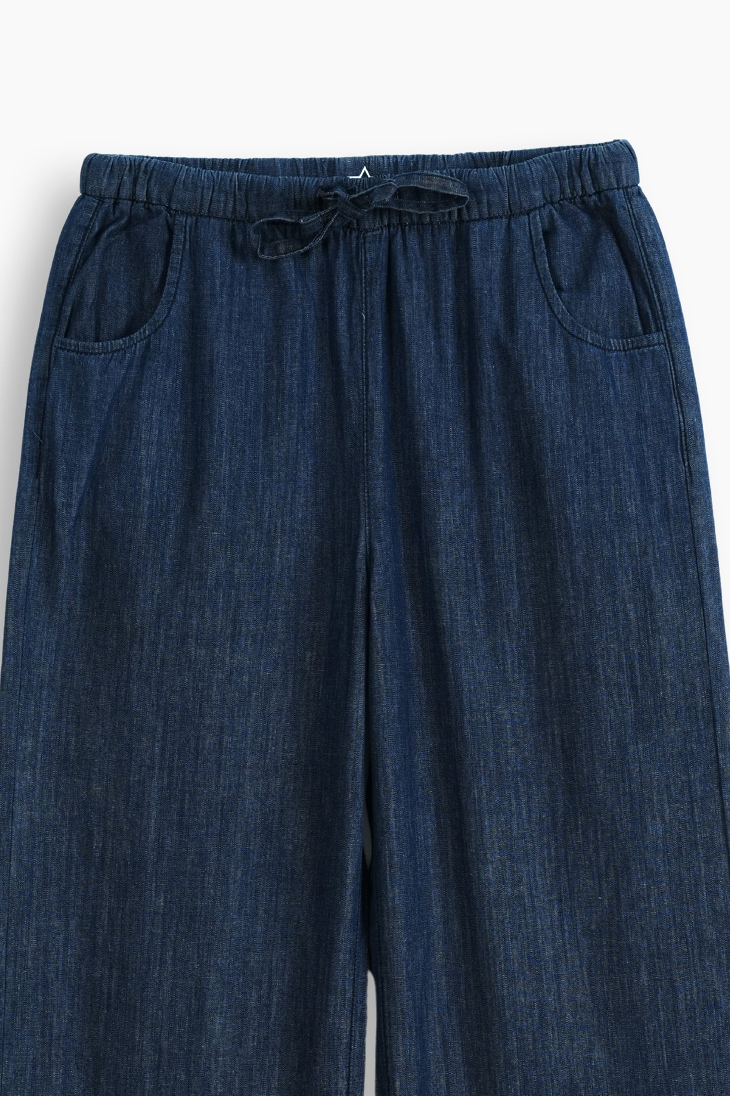High Rise Wide Leg Trouser Jeans Dark Blue