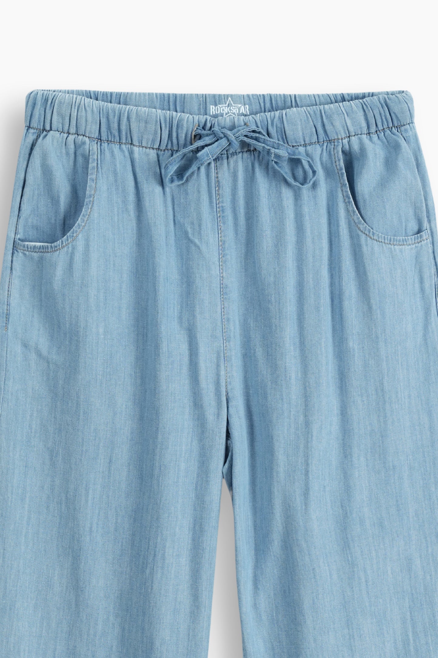 High Rise Wide Leg Trouser Jeans Light Blue