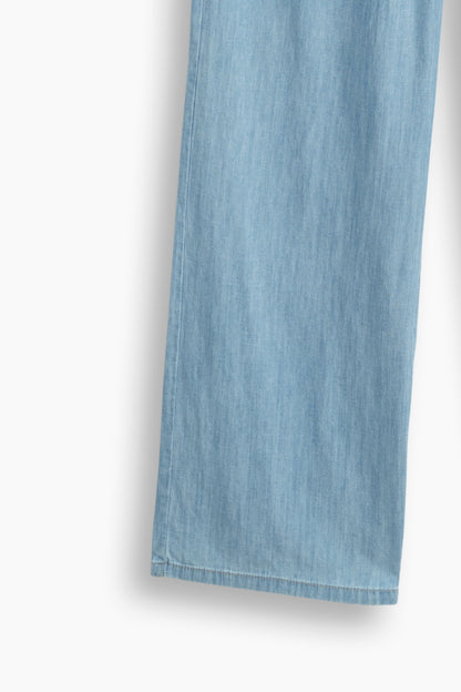 High Rise Wide Leg Trouser Jeans Light Blue
