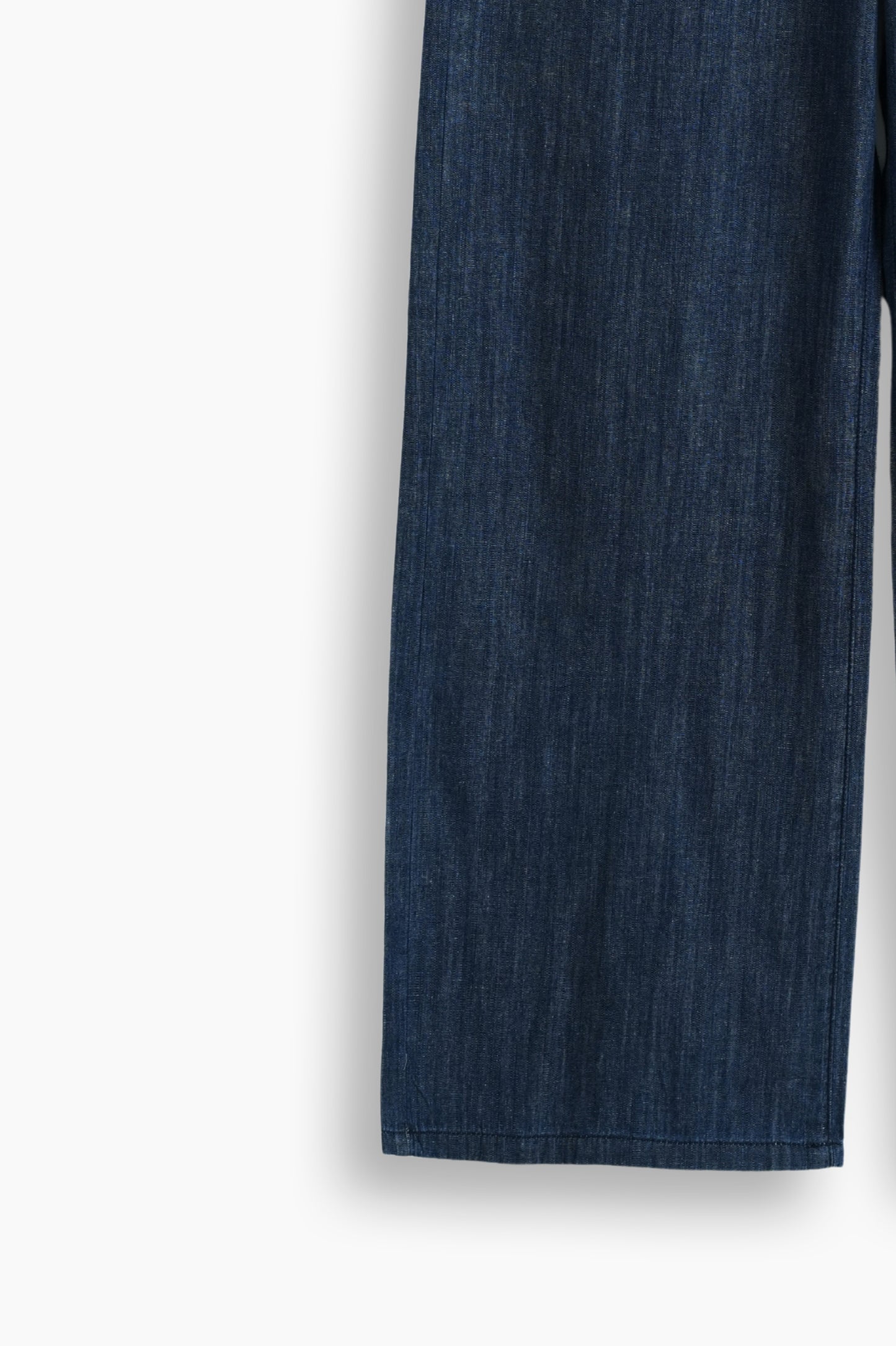 High Rise Wide Leg Trouser Jeans Dark Blue