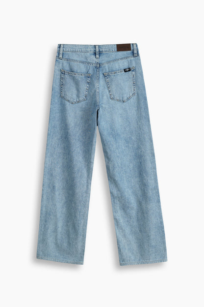 High Rise Wide Leg Stud Jeans