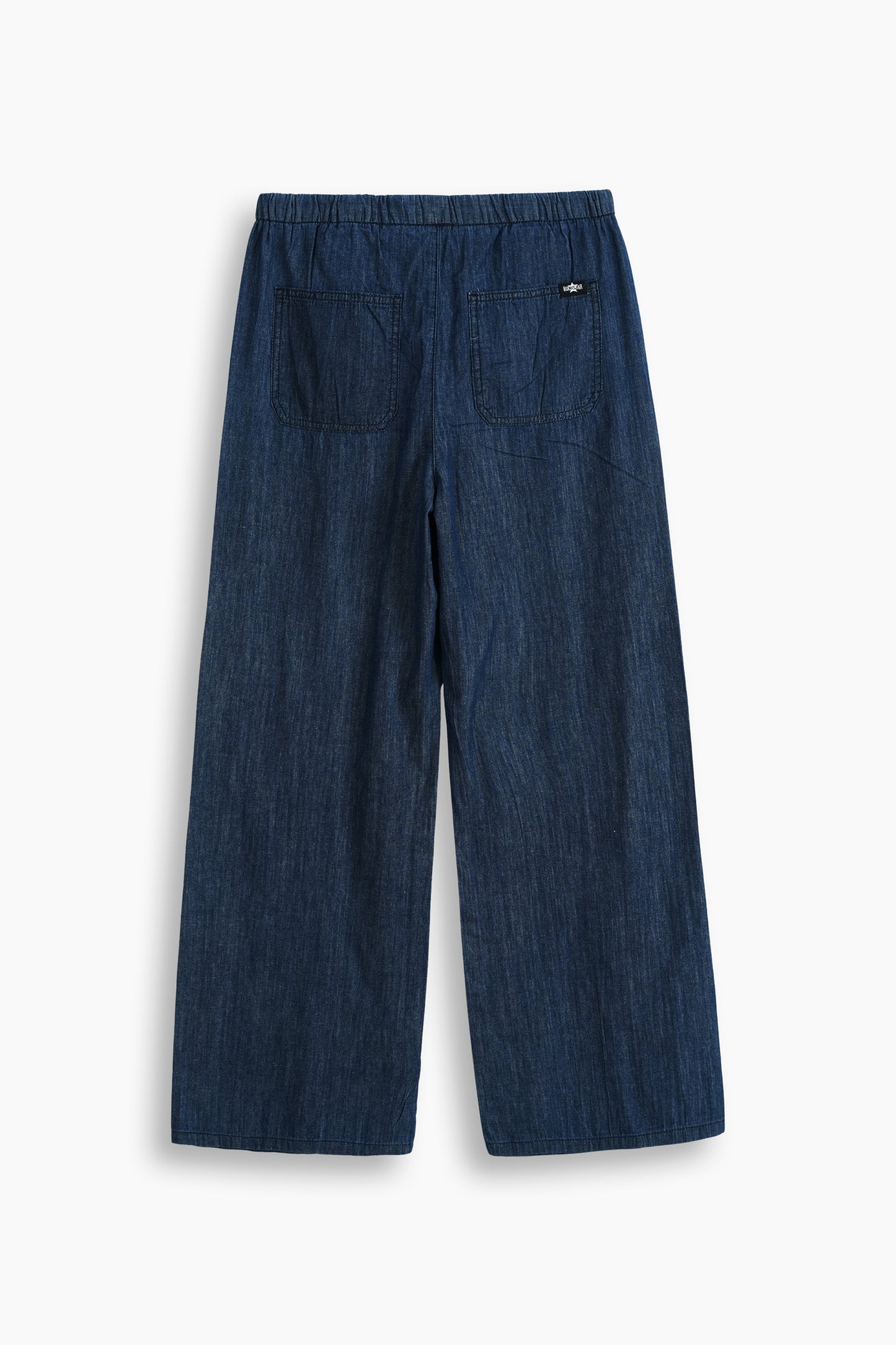 High Rise Wide Leg Trouser Jeans Dark Blue