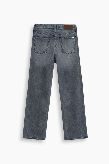 Loose Straight Fit Jeans Charcoal