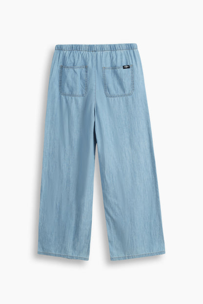 High Rise Wide Leg Trouser Jeans Light Blue