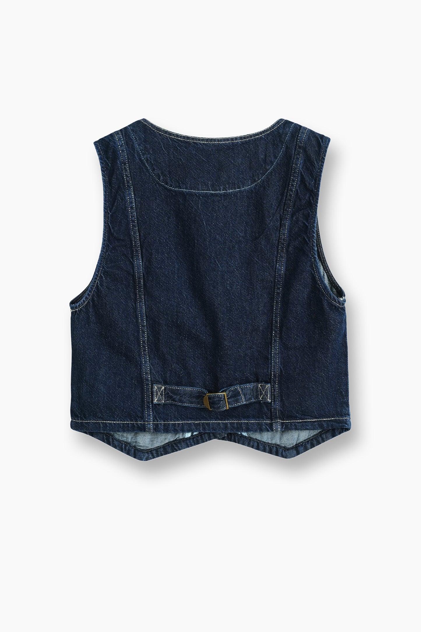 Limited Denim Vest Blue