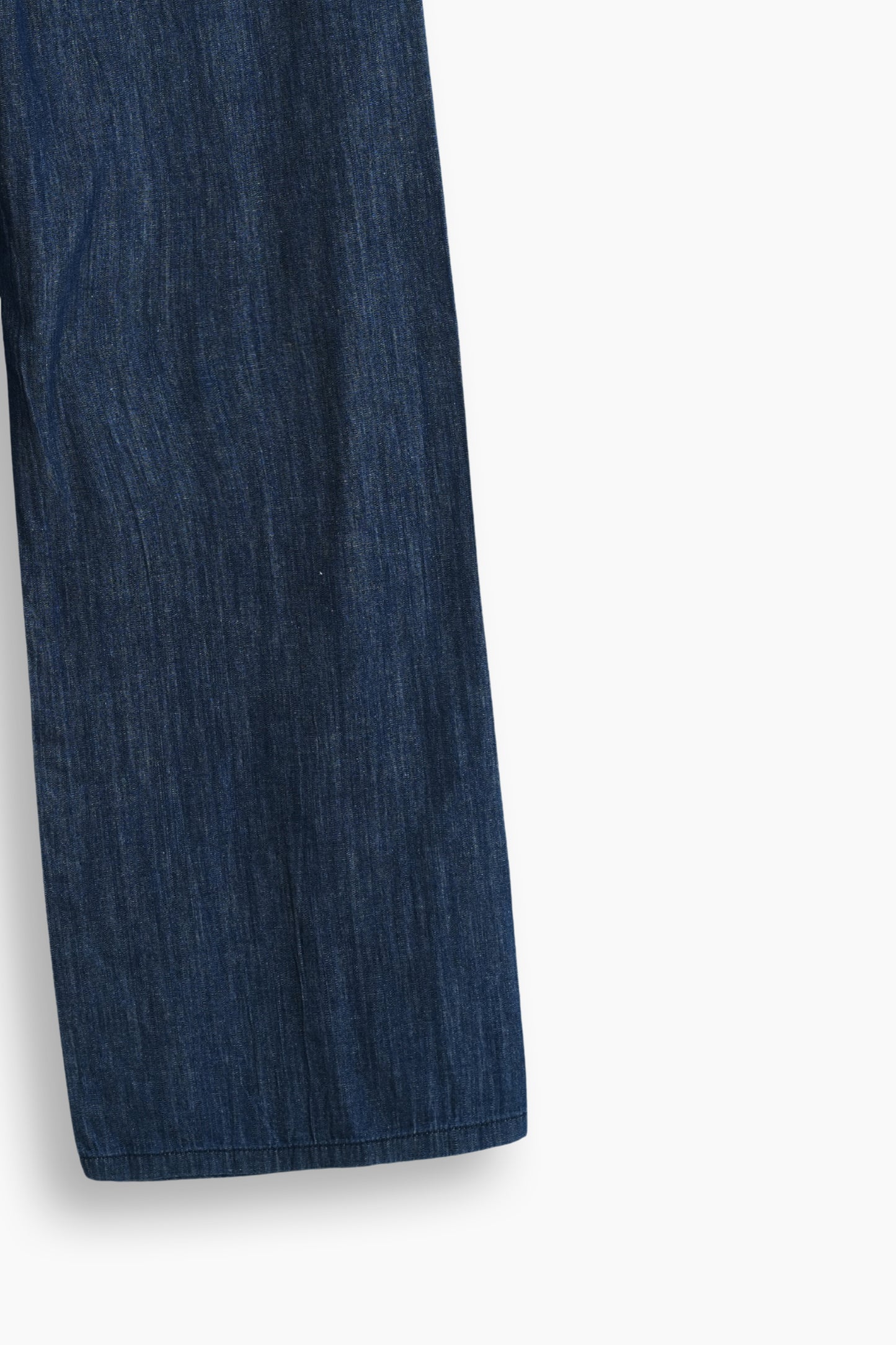 High Rise Wide Leg Trouser Jeans Dark Blue