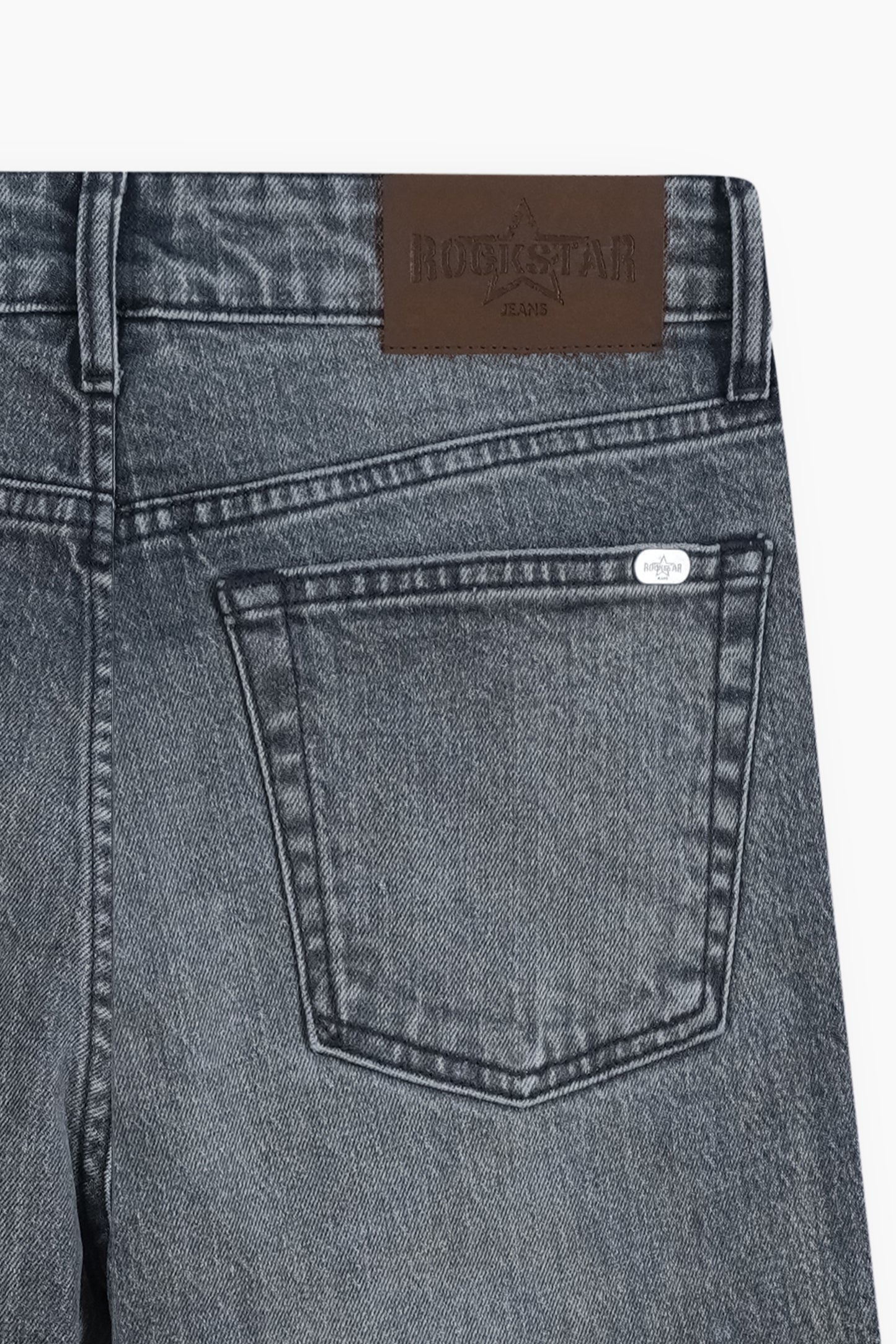 Loose Straight Fit Jeans Charcoal