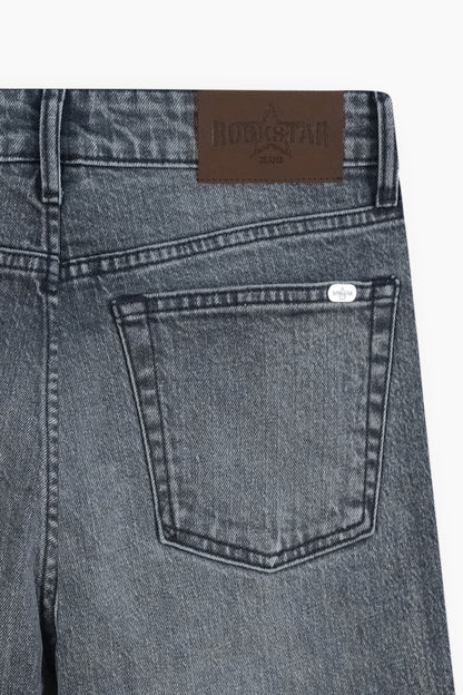 Loose Straight Fit Jeans Charcoal