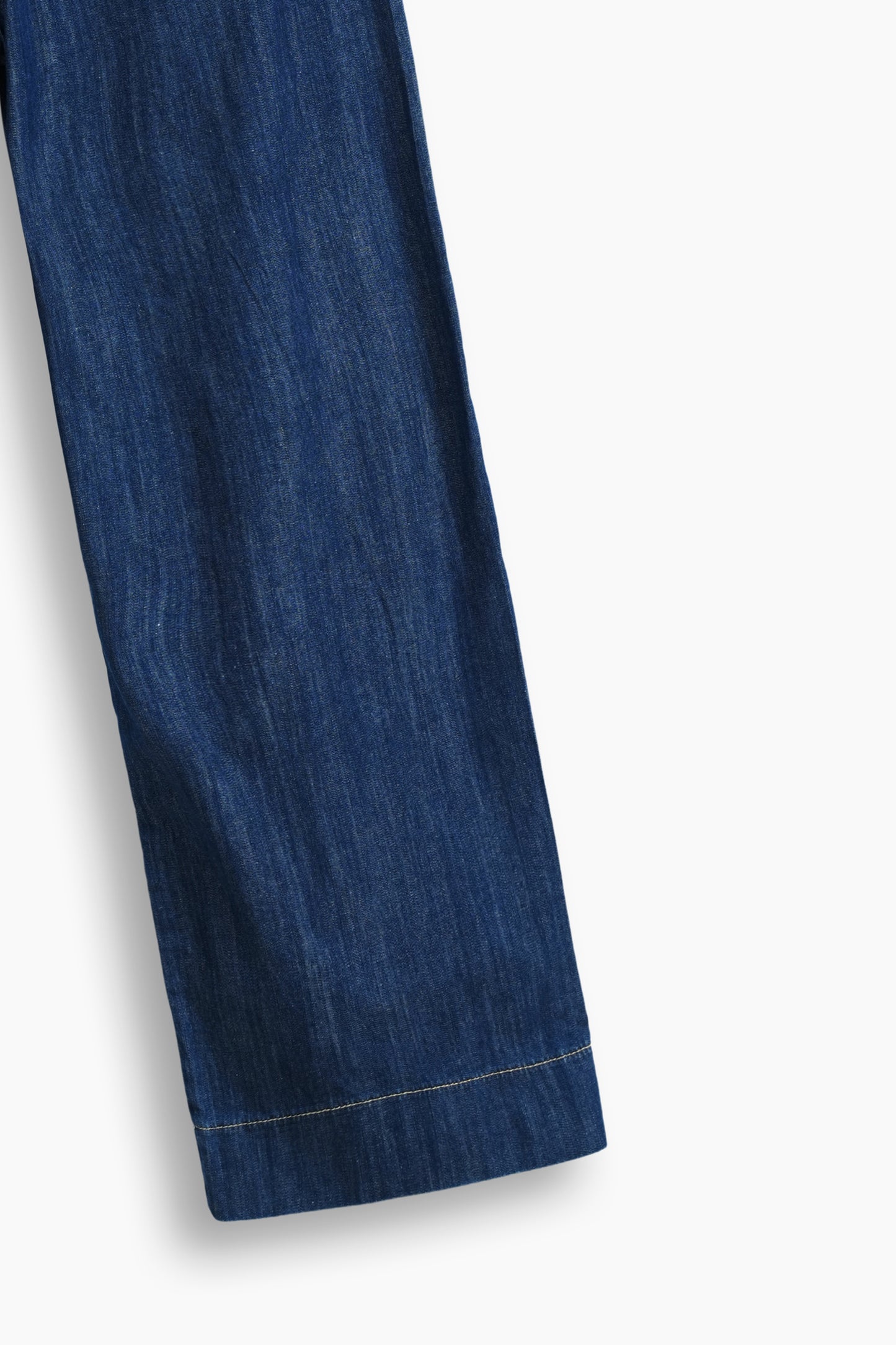 Mid Rise Wide Leg Jeans With Darts