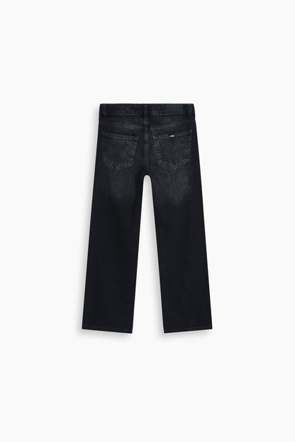 Loose Straight Fit Jeans Black