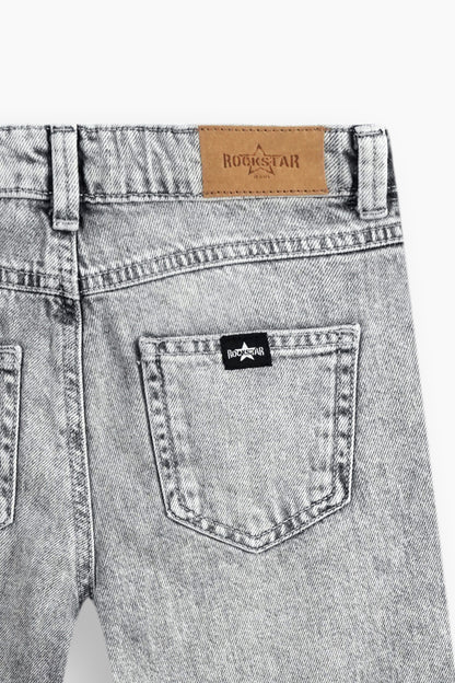 Wide Leg Studded Jeans