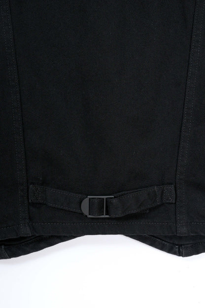 Limited Denim Vest Black