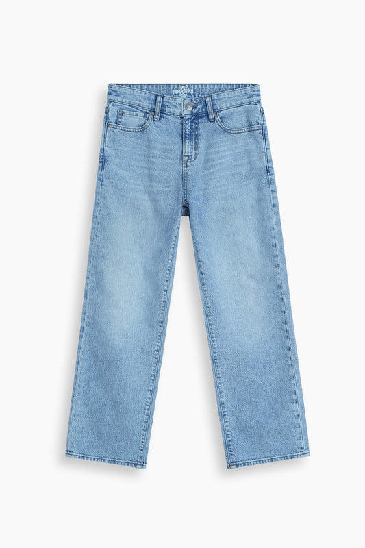 Loose Straight Fit Jeans Light Blue