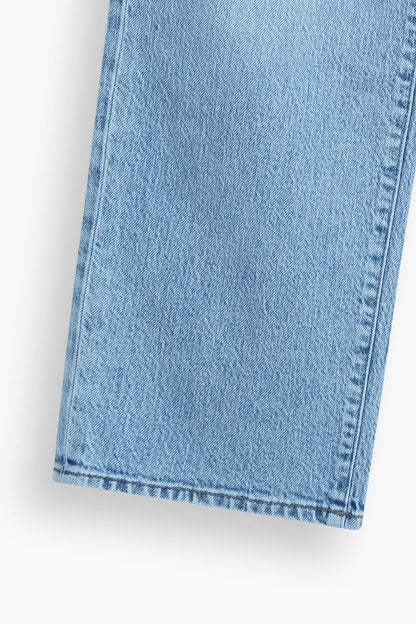 Loose Straight Fit Jeans Light Blue