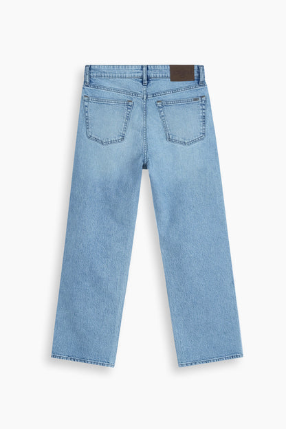 Loose Straight Fit Jeans Light Blue