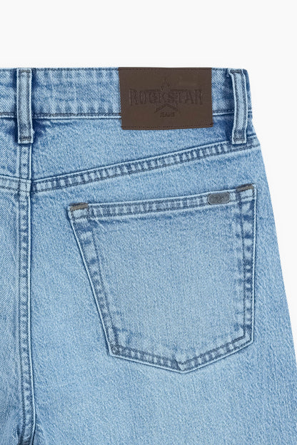 Loose Straight Fit Jeans Light Blue