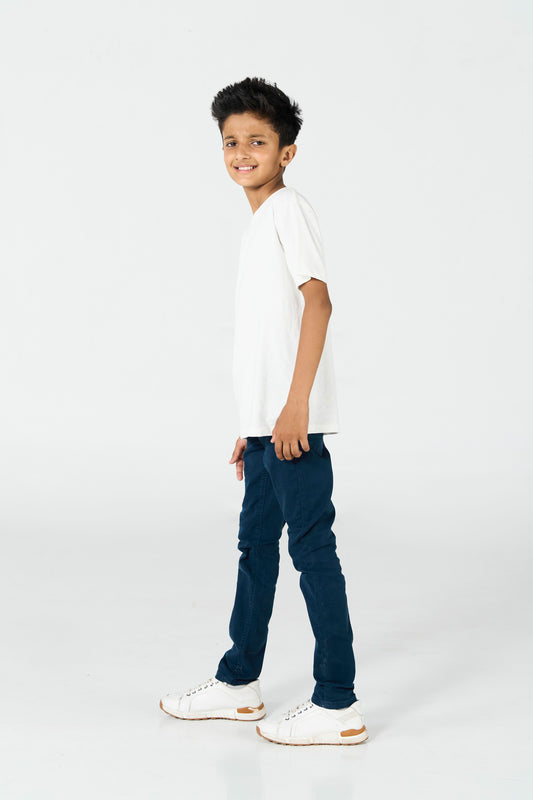 Navy Slim Pant shop at Rockstar Jeans