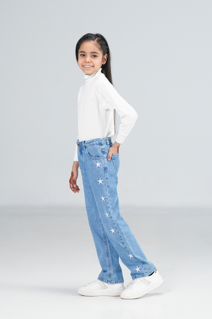 Starry Straight Jeans shop at Rockstar Jeans