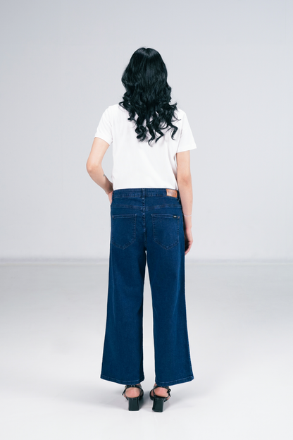 Reverie Palazzo Dark Blue shop at Rockstar Jeans