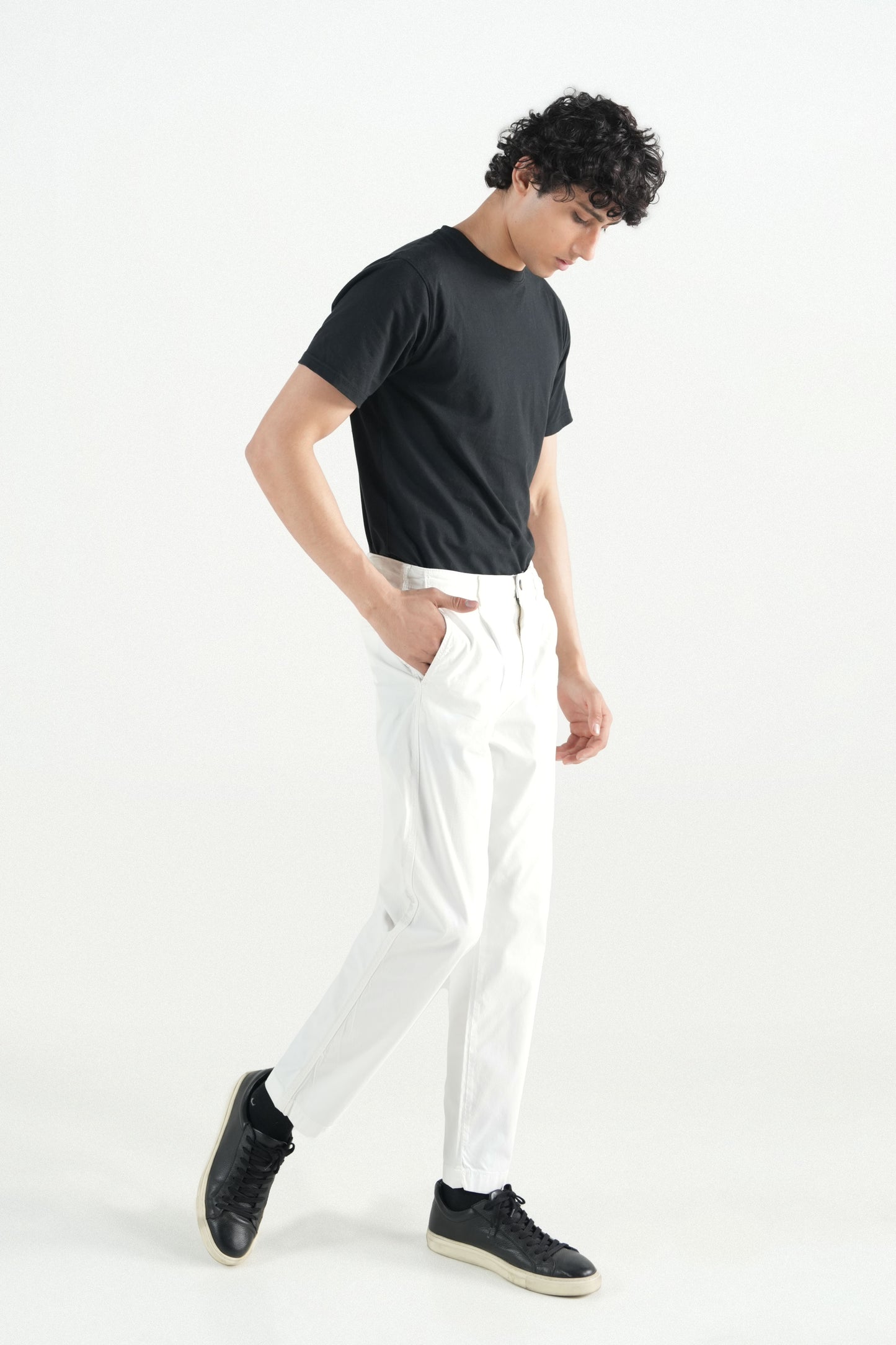 Pleated Chino Pant