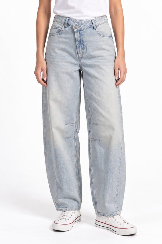 Offset Waist Jeans