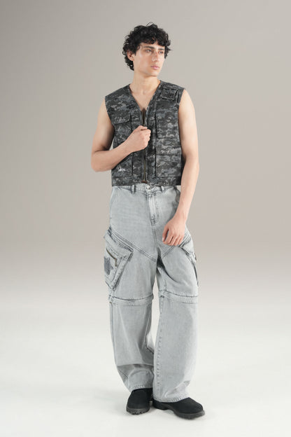 Military Grey Vest