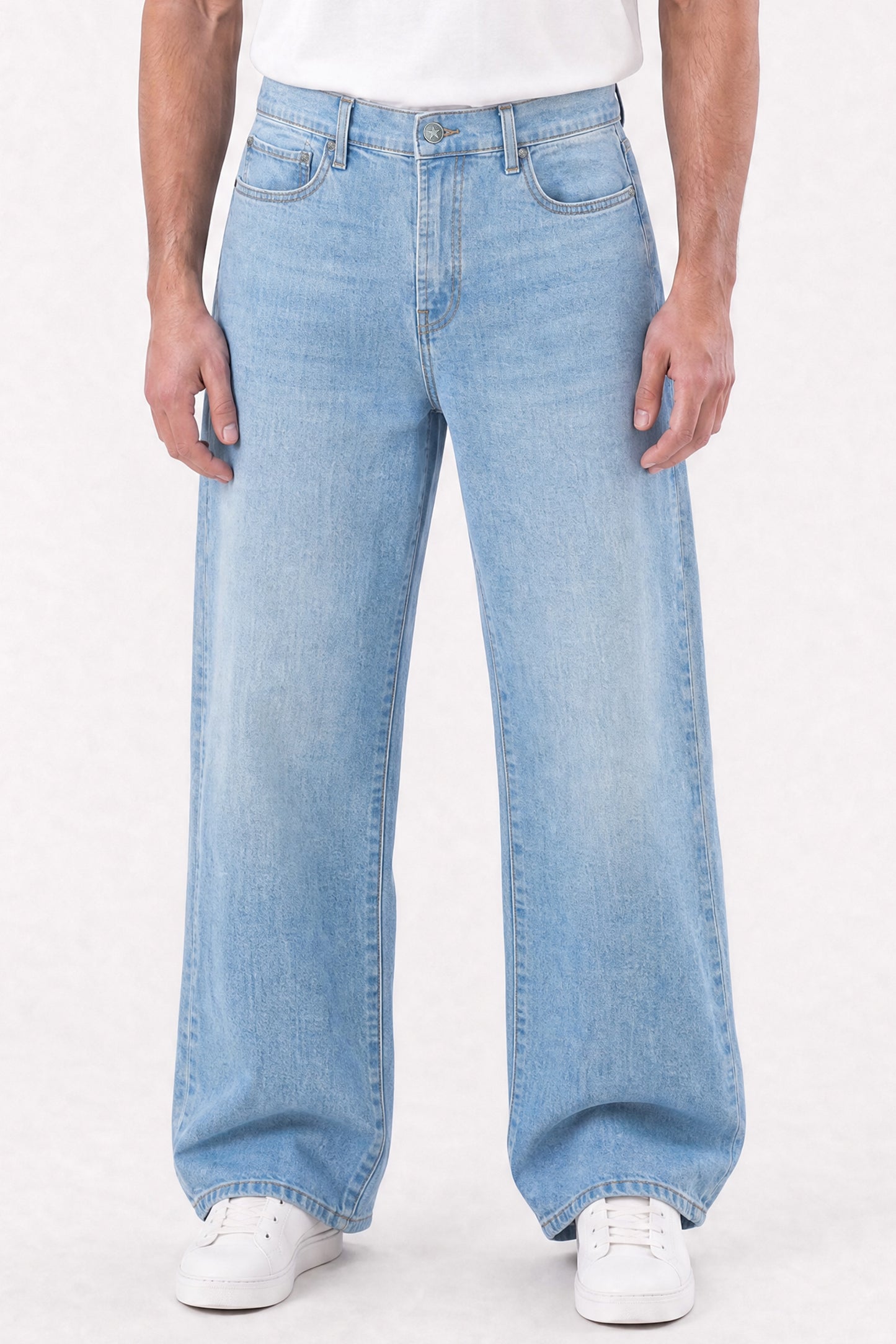 Dustland Straight Fit Jeans Light Blue