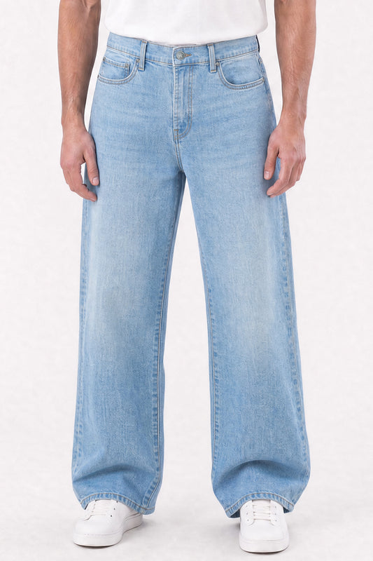 Dustland Straight Fit Jeans Light Blue