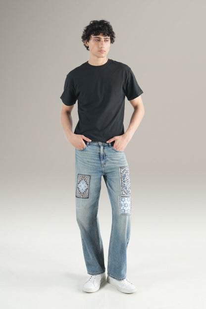 Persian Rug Loose Fit Jeans