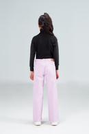 Purple Wide Leg Pant