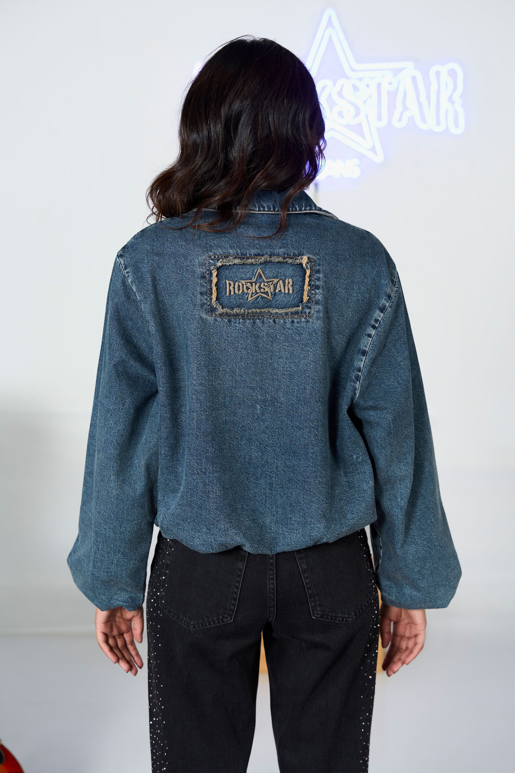 Rusty Balloon Bomber Jacket shop at rockstar jeans