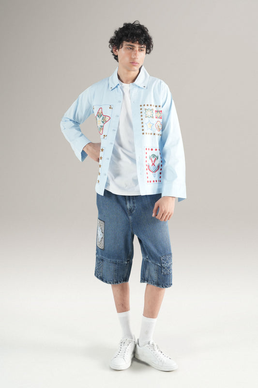 Truck Star Blue Shirt