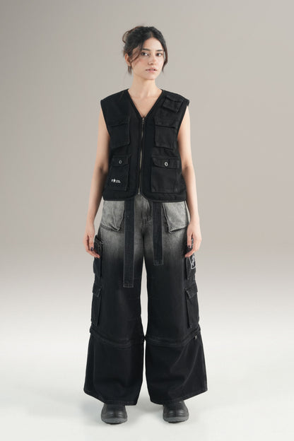 Black Utility Vest