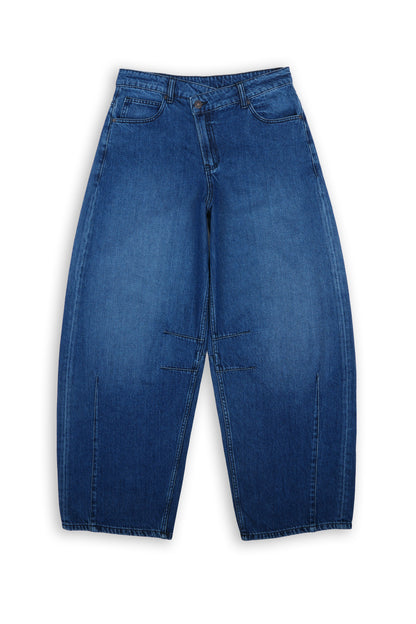 Marine Offset Waist Jeans