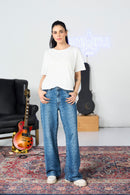 Snake Strike Laser Jeans