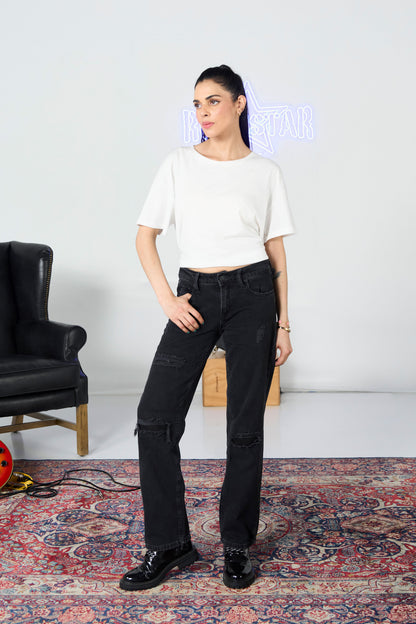 Baggy Ripped Repaired shop at Rockstar Jeans