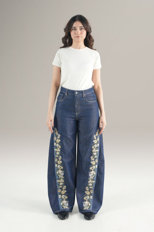 Gilded Botanica Jeans