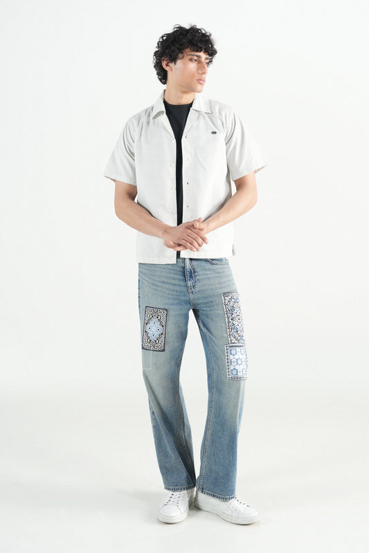 Hawaiian Summer White Shirt