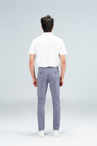Cropped Leg Chino Grey
