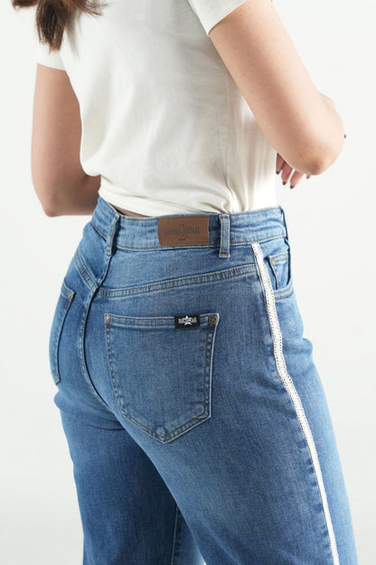 Essential Mid-Blue Denim Jeans