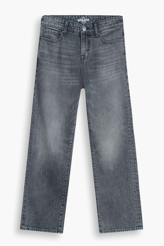 Loose Straight Fit Jeans Charcoal