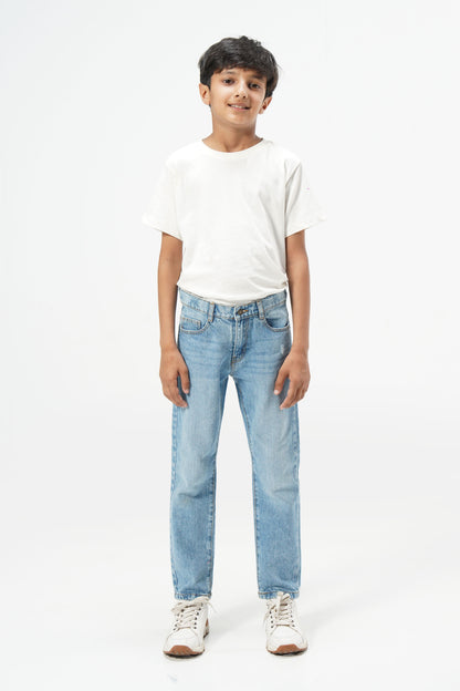 Light Blue Ripped Jeans