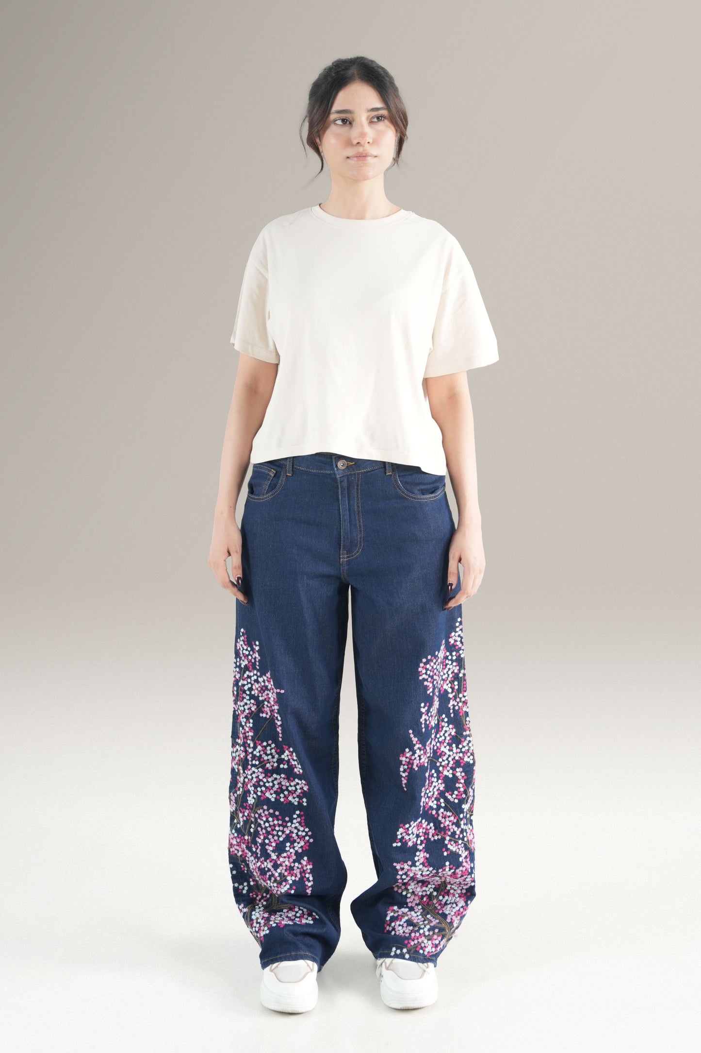 Cherry Blossom Jeans