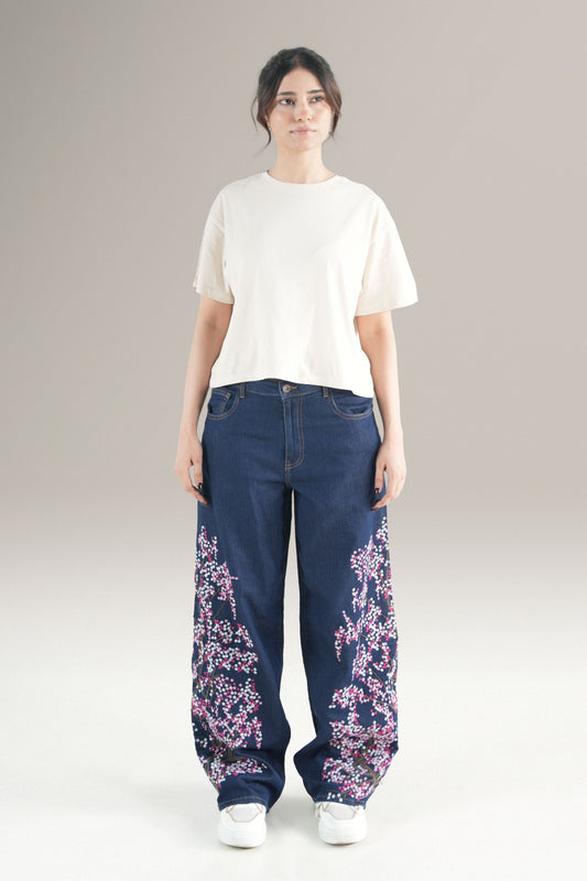 Cherry Blossom Jeans